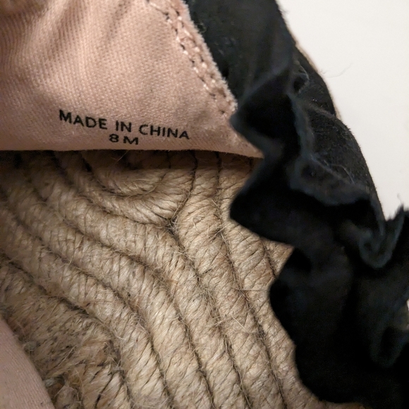 Kate Spade espadrille slippers size 8 - Picture 10 of 11